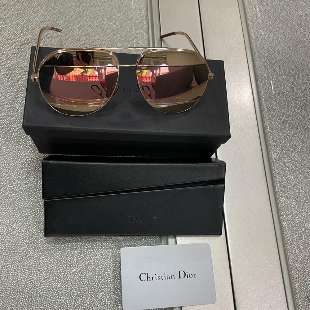 Christian Dior aviator shades